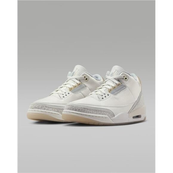 Air Jordan 3 Retro Craft "Ivory" Ivory/Cream/Grey Mist - Picture 1 of 10